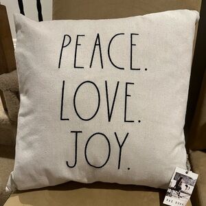 NWT Rae Dunn Throw Pillow